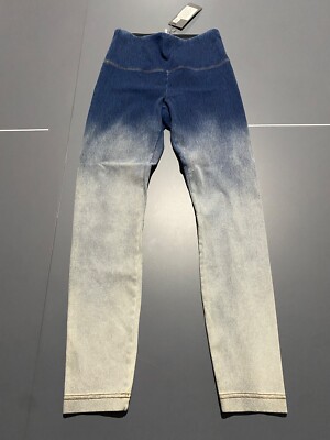 NWT WOMEN'S LYSSE OMBRE DENIM LEGGINGS, SIZE: S, COLOR: OMBRE BLUE 