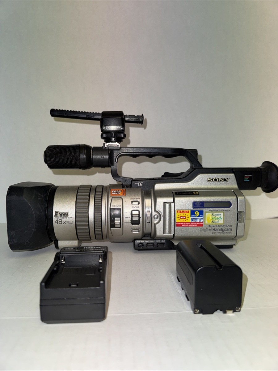 Sony DCR-VX2000 NTSC Digital Mini-DV Camcorder Tested, Working. | eBay