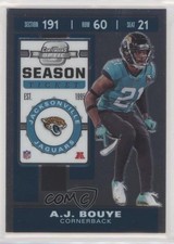 2019 Panini Contenders Optic Season Ticket AJ Bouye #34 2qw