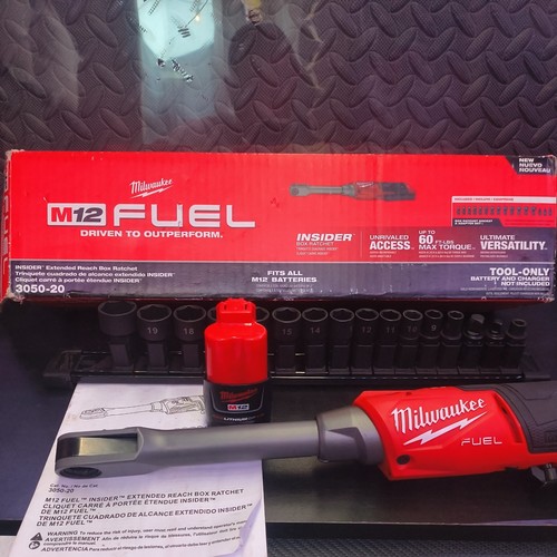 Milwaukee 3050-20 M12 FUEL INSIDER 12V Lithium-Ion Brushless Cordless 1/4 In - Foto 6
