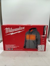 Milwaukee Tool 306G-21M Men's Heated Hoodie Kit, Milwaukee M12