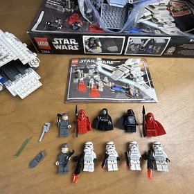 Lego Emperor Palpatine Star Wars #7264 Imperial Inspection 99-100% complete& box