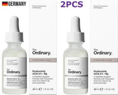 2x The Ordinary Hyaluronic Acid 2% + B5 - Feuchtigkeitsserum - 30ml