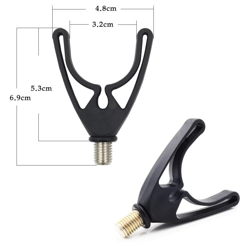 Repose-Canne à Pêche M3/8 Antidérapant à Grip Autobloquant pour Support - 2