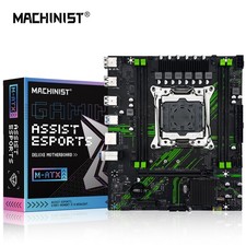 X99 LGA 2011-3 Motherboard with TPM 2.0 Support DDR4 RAM SATA 3.0 NVMe/SATA M.2