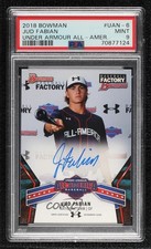 2018 Bowman Draft Under Armour All-America Game Jud Fabian PSA 9 MINT Auto 11ku