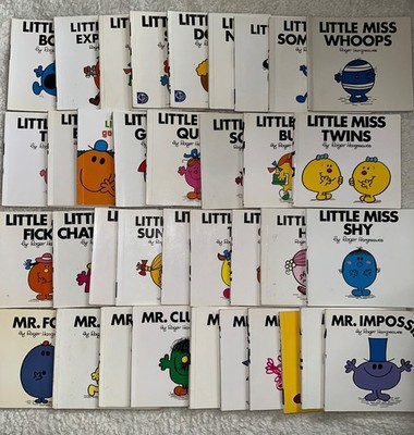 Mr men, Little Miss Book Bundle, Roger Hargreaves, Childrens, Short Stories
