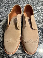 Allen Edmonds "WILLIAM" Men's Wingtip DERBY shoe 10.5 NEW. NO LACES