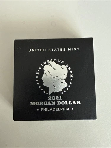 2021-P Morgan Dollar (2021-Present) — photo from the most recent tracked eBay sale