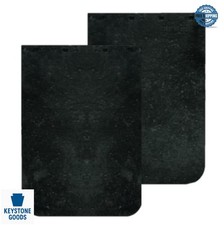 12x18 Rubber Mud Flaps Black Universal Fit For Truck Lower Rear Screw In