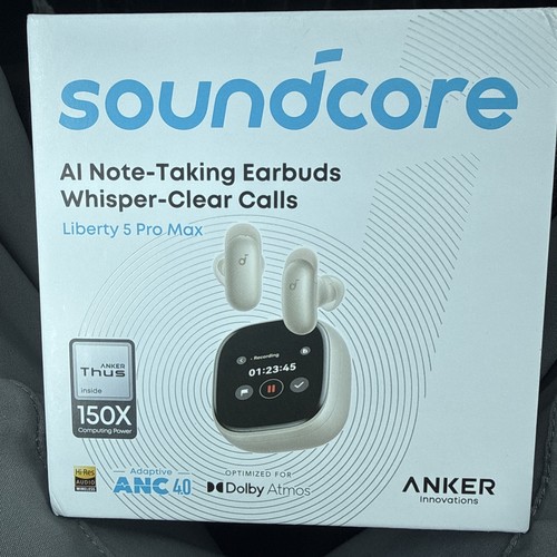 Soundcore Anker Liberty 5 Pro Max Wireless Earbuds