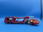 VTG 1976 Lesney MATCHBOX Red SUPER KINGS CAR TRANSPORTER K-10 Diecast