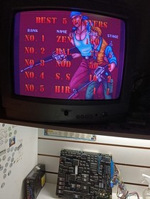 Thunder Zone Arcade PCB - Data East (1991) - Original 4-Player JAMMA Board
