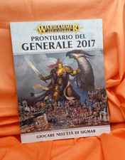 PRONTUARIO DEL GENERALE 2017 WARHAMMER GIOCARE NELL'ETA' DI SIGMAR MANUALE GW