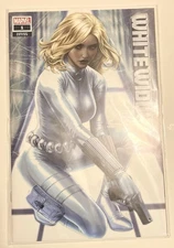 MARVEL COMICS GROUP WHITE WIDOW #1 VARIANT ARIEL SIAZ COVER ART TRADE J154