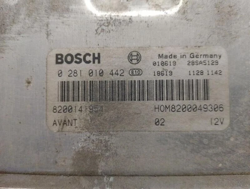 8200141954 centralita motor uce para RENAULT MEGANE I CLASSIC (LA0 1 ) 5249268 - Immagine 4 di 4