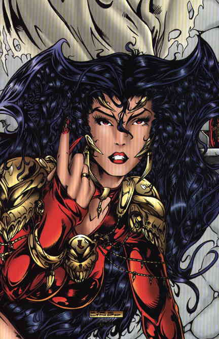 Vampress Luxura NM VF 1A Virgin Variant Brainstorm by Kirk Lindo - WeCo