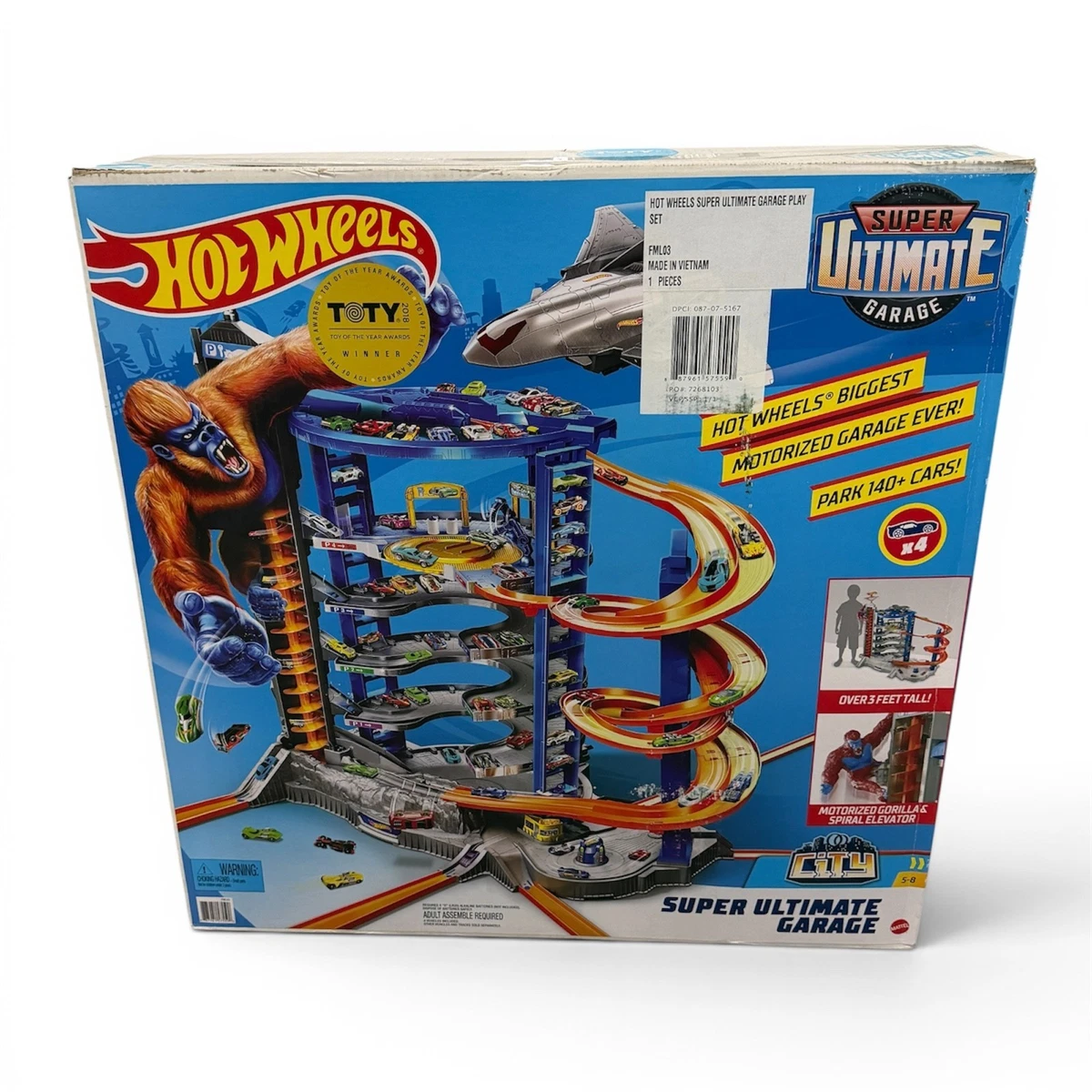 Hot Wheels Ultimate Garage Multi-Color Diecast Vehicle Play Sets