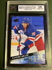 2020-21 Upper Deck K’Andre Miller Young Guns #469 RANGERS ROOKIE KSA 10 💎 🔥