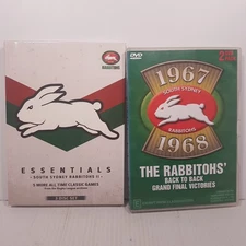 Essential Rabbitohs Dvd pack (5xDvd, Region 4 PAL) 1xBrand new sealed