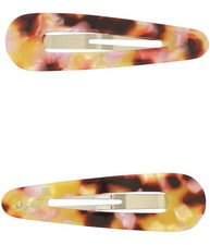 American Eagle Womens 2-Pack Hair Barrette, Multicoloured