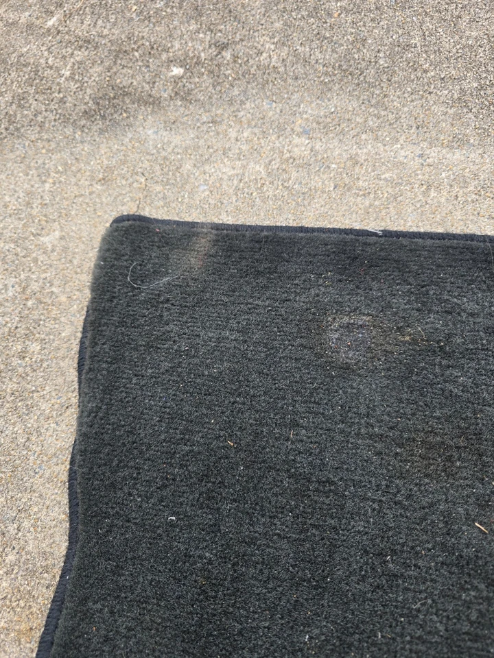 Alfombra de piso con escotilla trasera Scion xB 2012 alfombra de área de carga negra OEM (A Foto 4 de 4