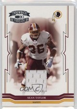 2005 Donruss Throwback Threads Materials Sean Taylor #147 0g13