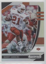 2020 Panini Prizm Draft Picks Silver Prizm Barry Sanders #11 HOF 0o6v