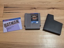 1989 Batman Game — Nintendo NES w/ Booklet & sleeve Tested & Working 