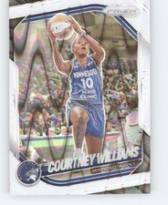 2025 Panini Prizm WNBA - Courtney Williams #69 White Seismic Prizm