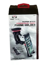 Tuff Tech Super Stick Windshield Dash Mount Phone Holder Adjustable new open box