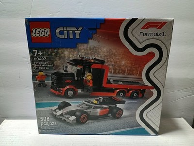 LEGO CITY 60493 F1 Display Truck with Audi F1 Race Car - New Factory Sealed Box