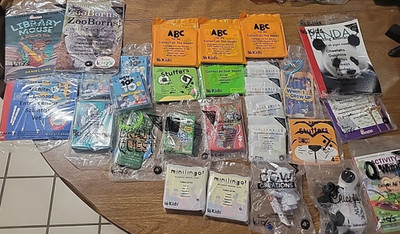 Chick-fil-a Kids Meal Toys Huge Mixed lot Books Games etc...