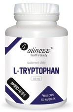 Aliness L-Tryptophan 500 mg 100 vegane Kapseln