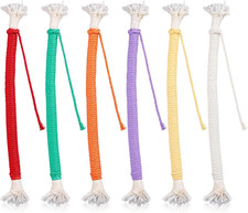 6 Pack Cat Toys Chew Ropes, Interactive Cat Chew Sticks Ropes Toy  Kitten Teeth