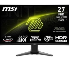 MSI MAG 276CXF Full HD 27" Curved Rapid VA LCD Gaming Monitor - REFURB-B