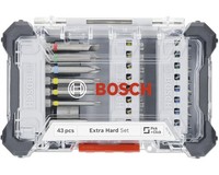 Schrauberbit-Set Pick&Click Bosch Professional Extra Hard, 43 Tlg.