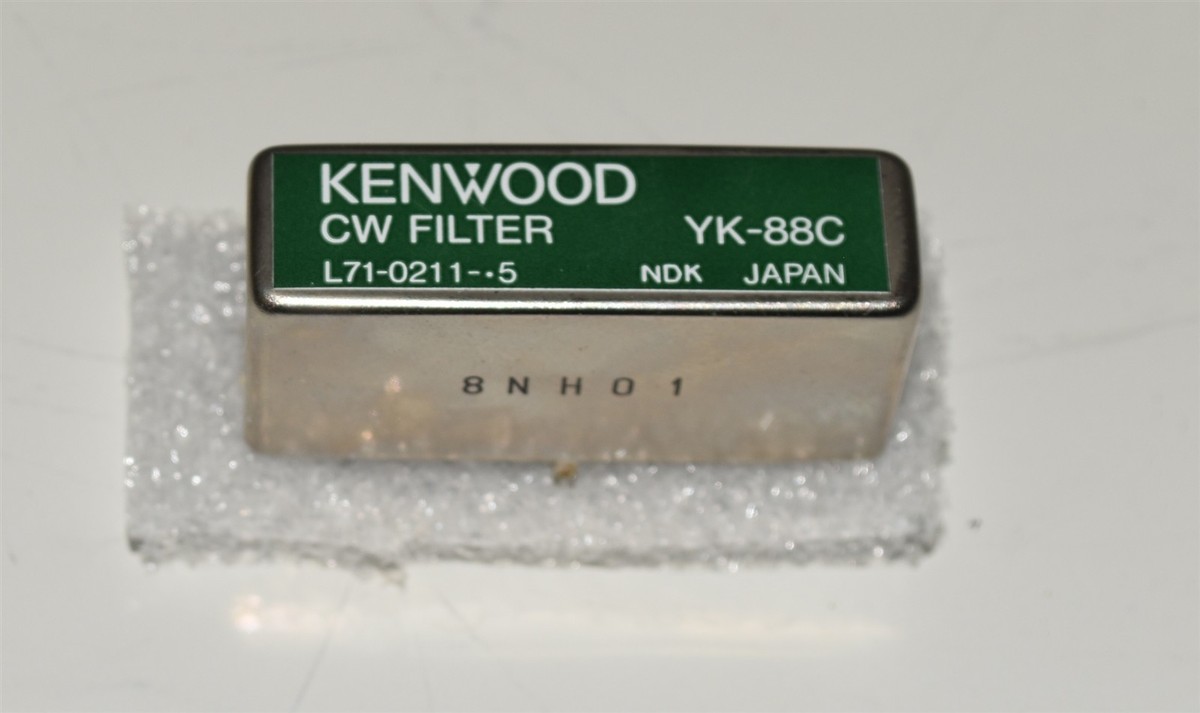 ☆最終値下！ケンウッド　500Hz　CWフィルター　YK-88C-1（現状渡し） Kenwood Yk-88c 500hz CW Filter From 830s for sale online | eBay