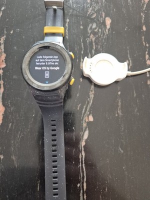 Huawei Watch 2 45mm Kunststoffgehäuse, Sportarmband, Schwarz