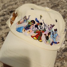 Disney Disney 100 Cream Adjustable Baseball Cap Hat One Size