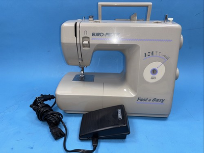 #ad Euro Pro Model 420 Sewing Machine Fast amp; Easy Tested Works Great $95.00