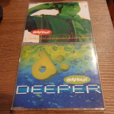 delirious? deleriou5? delirious - 2x CD Promo Singles Christian Rock Furious?