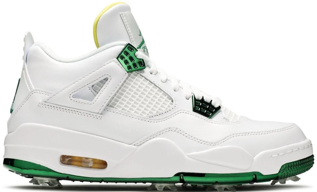 2021 Air Jordan 4 Golf Masters ゴルフシューズ Jordan 4 Golf Masters Tournament for Sale - Authenticity