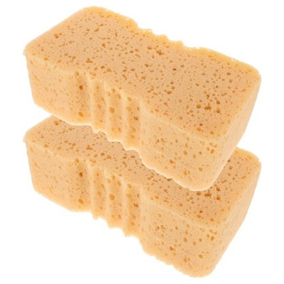 2 Pcs Großer Schwamm Weicher Malschwämme Peelingschwämme Für Den Körper