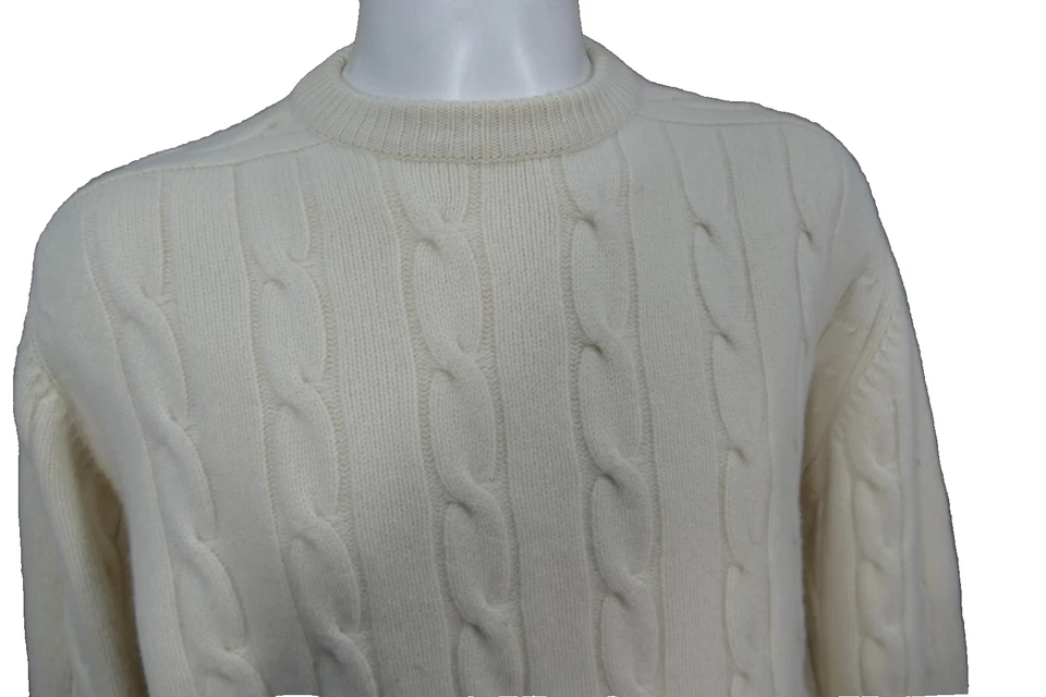 SOR PETER SCOTT Herren Pullover Gr XXL creme mit Kaschmir ( S 8930 ) - Bild 4 von 4