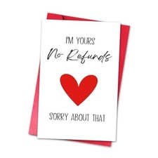 Funny Valentines Day Card for Him Her Husband wife Dad Mom, Lovely 9