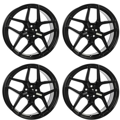 Set of 4 20in Black Alloy Wheel Rims for Lincoln Continental, RF36EZ7 5x108 5Lug