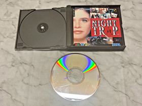 Night Trap &ndash; Sega Mega-CD &ndash; Complete CIB &ndash; Flyer included