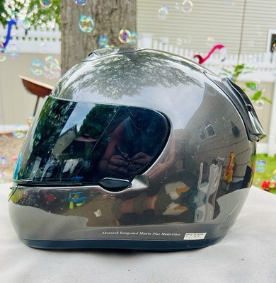 Vintage Shoei X11/Eleven Gray Full Face Helmet/Dark Tinted Visor