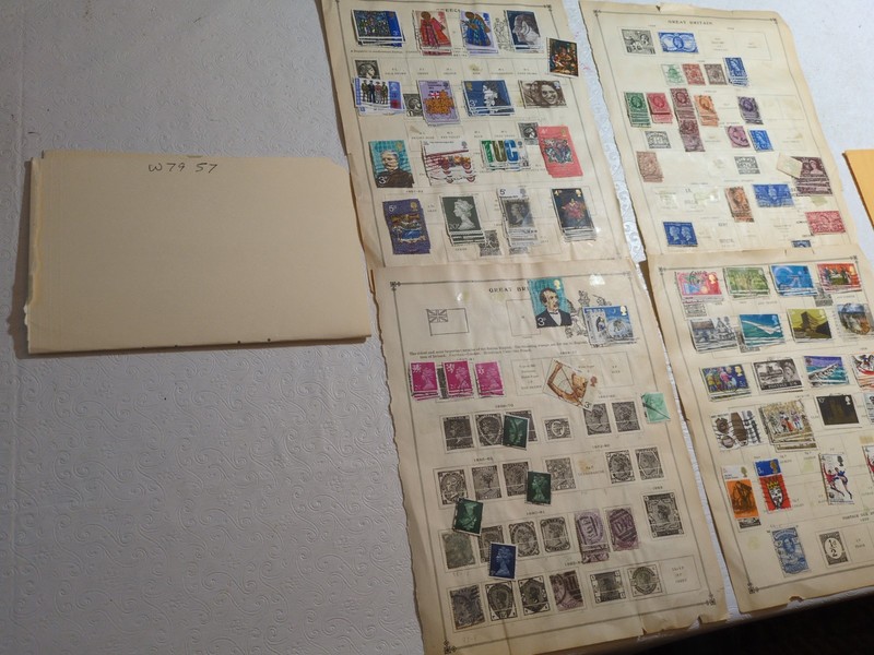 APC Z7957 Mostly Great Britain from old collection used stamps